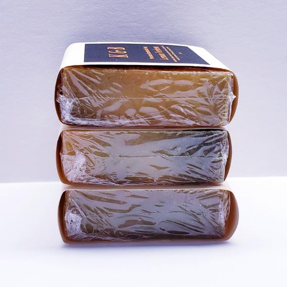 LEMON VERBENA Premium Handmade Natural Body Bar Soap, 5 oz (3 pack) - Picture 3 of 6